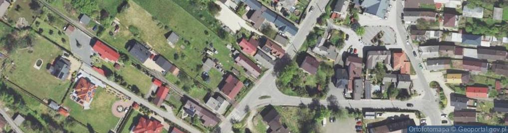 Zdjęcie satelitarne Abstorskich ul.