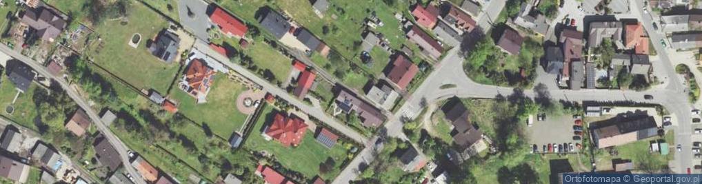 Zdjęcie satelitarne Abstorskich ul.