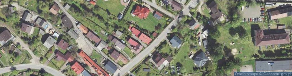 Zdjęcie satelitarne Abstorskich ul.