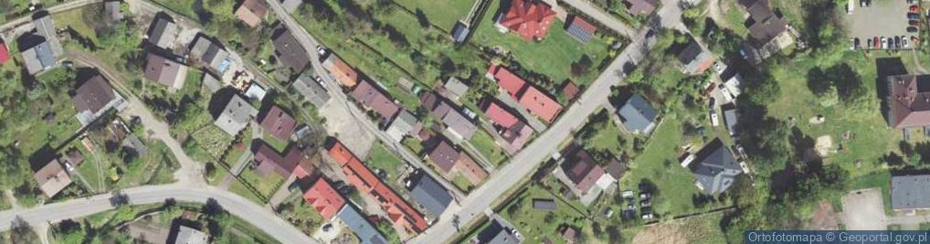 Zdjęcie satelitarne Abstorskich ul.