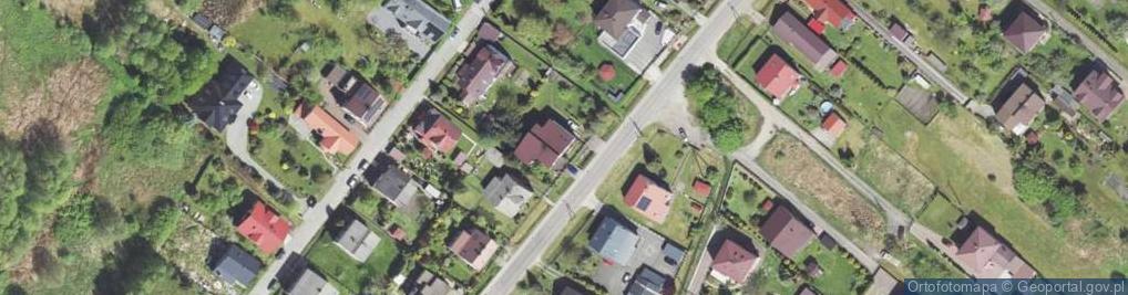 Zdjęcie satelitarne Abstorskich ul.