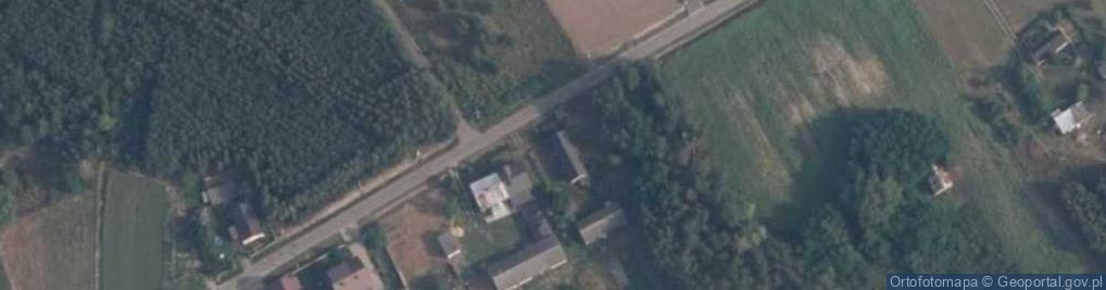 Zdjęcie satelitarne Adamów ul.