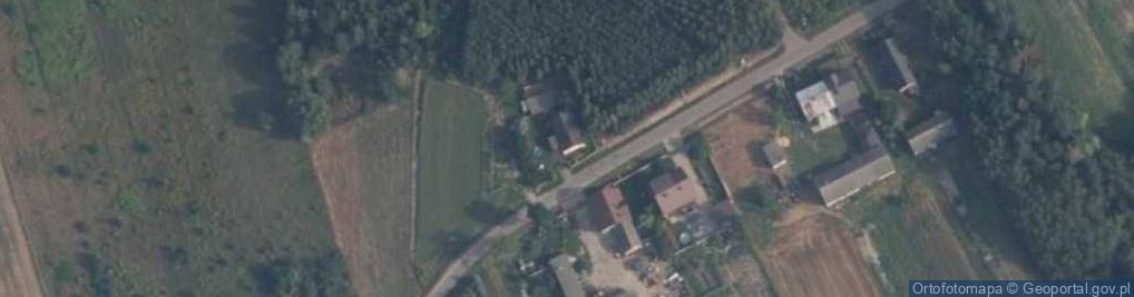 Zdjęcie satelitarne Adamów ul.