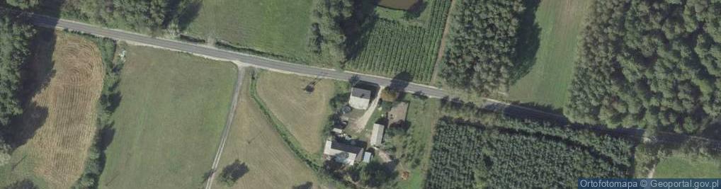 Zdjęcie satelitarne Adamów ul.