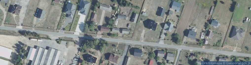 Zdjęcie satelitarne Adamów ul.