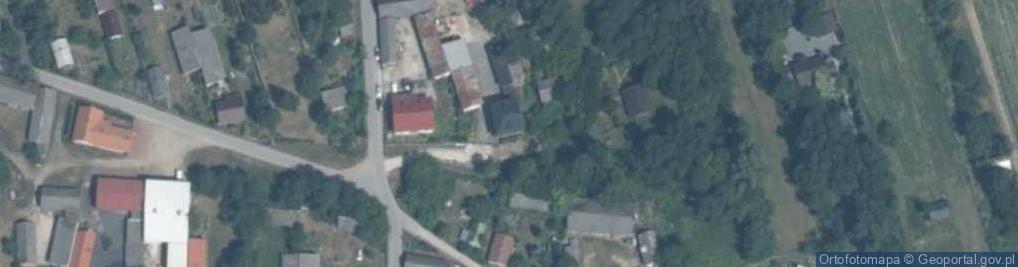 Zdjęcie satelitarne Adamów ul.