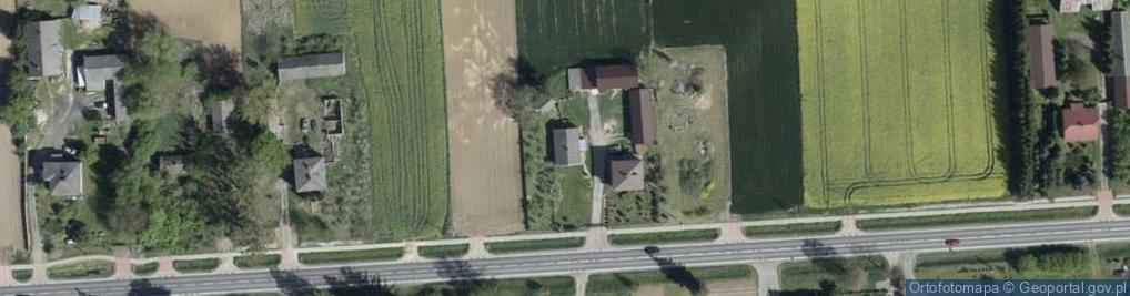 Zdjęcie satelitarne Adamów ul.