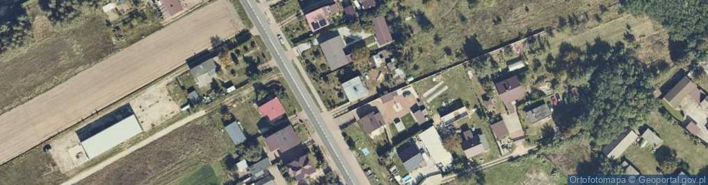 Zdjęcie satelitarne Adamów ul.