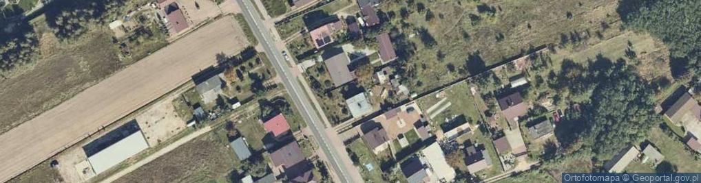 Zdjęcie satelitarne Adamów ul.