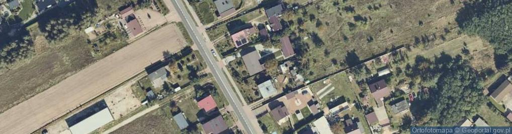 Zdjęcie satelitarne Adamów ul.