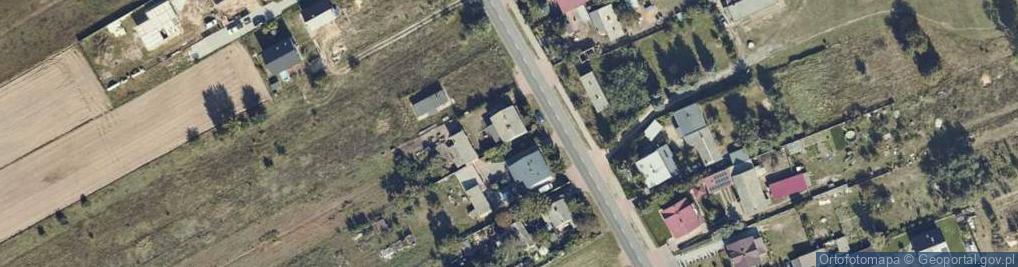 Zdjęcie satelitarne Adamów-Kolonia ul.