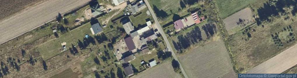 Zdjęcie satelitarne Adamów-Kolonia ul.