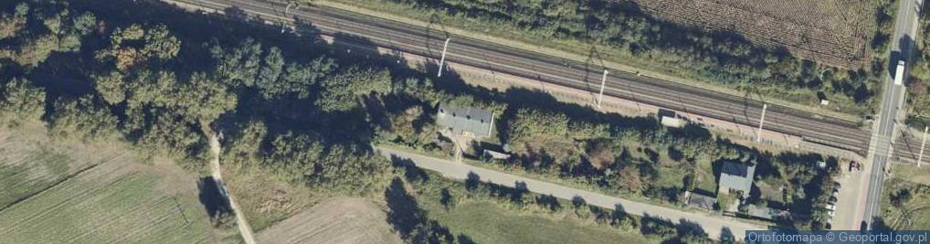 Zdjęcie satelitarne Adamów-Kolonia ul.