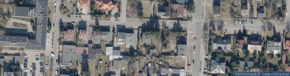 Zdjęcie satelitarne Admiralska ul.