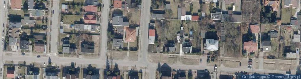 Zdjęcie satelitarne Admiralska ul.