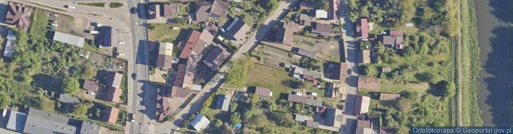 Zdjęcie satelitarne Adamowska ul.