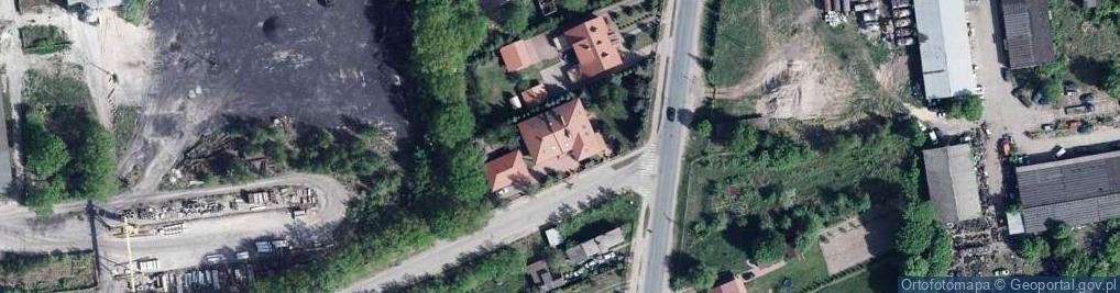 Zdjęcie satelitarne Adamki ul.