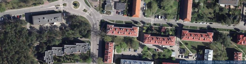 Zdjęcie satelitarne Admiralska ul.
