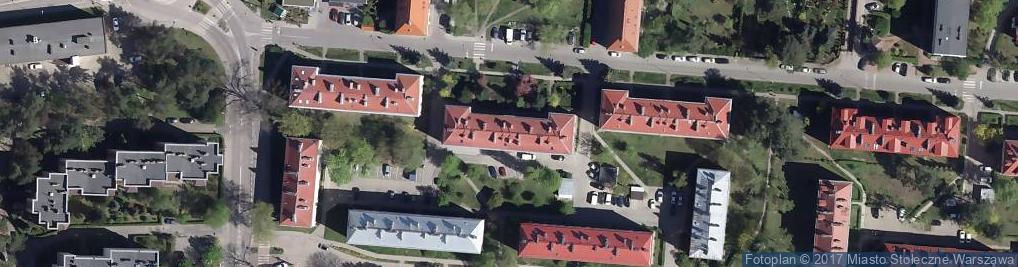 Zdjęcie satelitarne Admiralska ul.