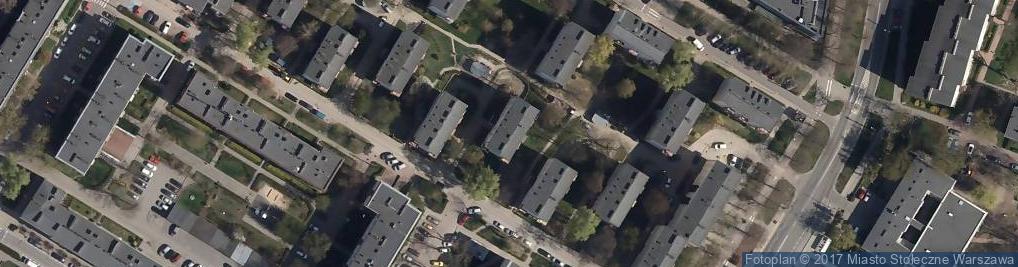 Zdjęcie satelitarne Adamieckiego Karola ul.