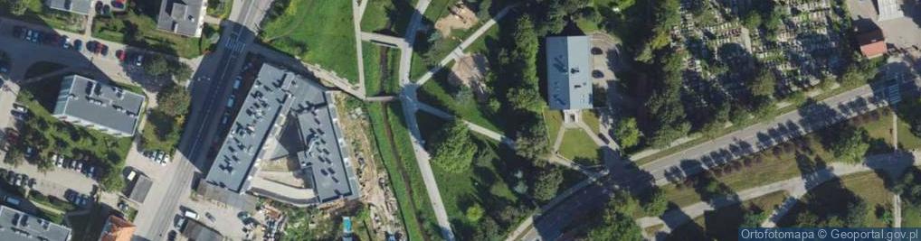 Zdjęcie satelitarne Agrykola ul.
