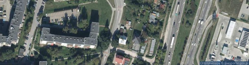 Zdjęcie satelitarne Agrestowa ul.