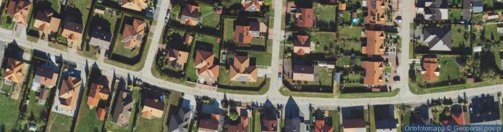 Zdjęcie satelitarne Akacjowa ul.