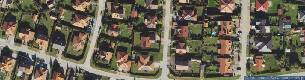 Zdjęcie satelitarne Akacjowa ul.