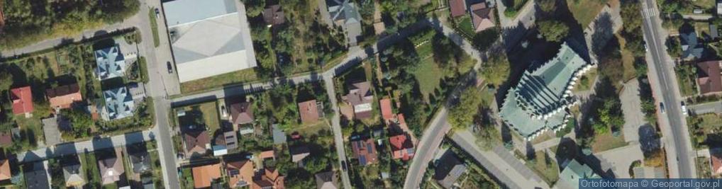 Zdjęcie satelitarne Akacjowa ul.