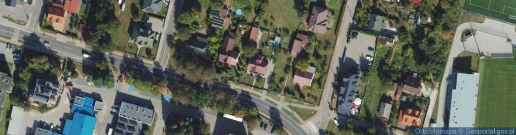 Zdjęcie satelitarne Akademicka ul.