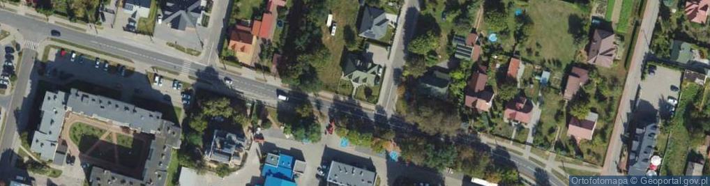 Zdjęcie satelitarne Akademicka ul.