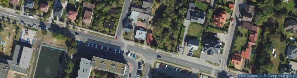 Zdjęcie satelitarne Akademicka ul.