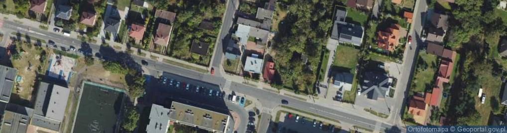 Zdjęcie satelitarne Akademicka ul.