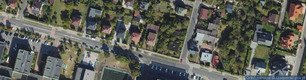 Zdjęcie satelitarne Akademicka ul.