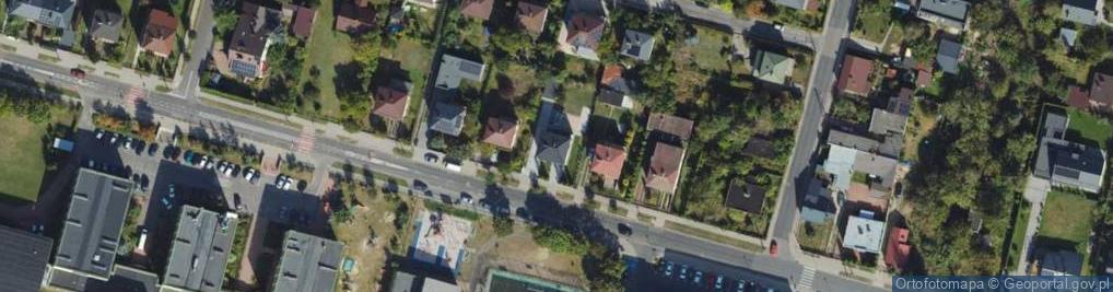 Zdjęcie satelitarne Akademicka ul.