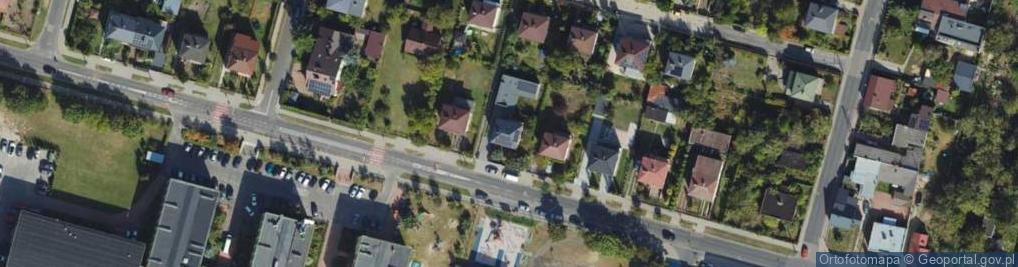 Zdjęcie satelitarne Akademicka ul.