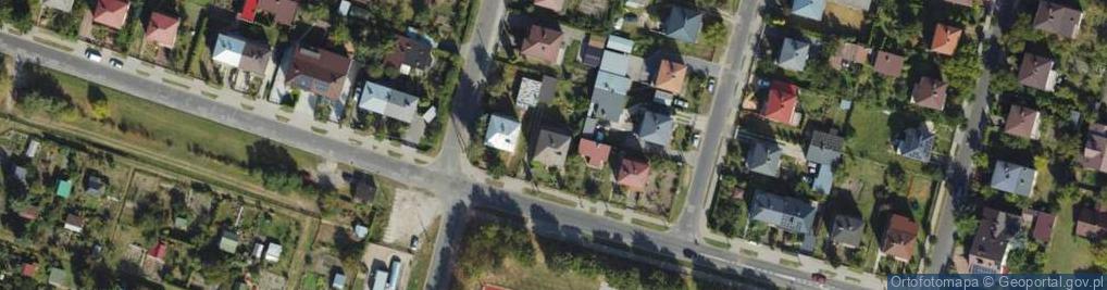 Zdjęcie satelitarne Akademicka ul.