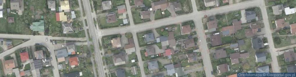 Zdjęcie satelitarne Akacjowa ul.