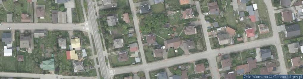 Zdjęcie satelitarne Akacjowa ul.