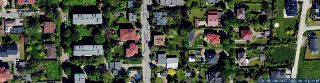 Zdjęcie satelitarne Akademii Umiejętności ul.