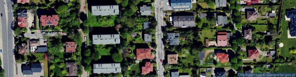 Zdjęcie satelitarne Akademii Umiejętności ul.