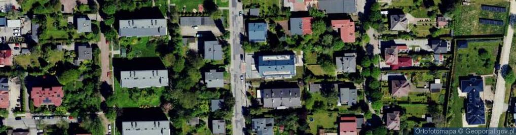 Zdjęcie satelitarne Akademii Umiejętności ul.