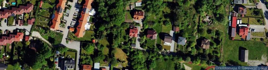 Zdjęcie satelitarne Aktorów ul.