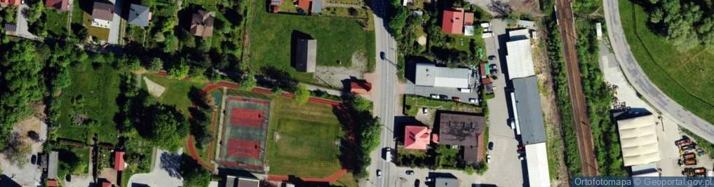 Zdjęcie satelitarne Aktorów ul.