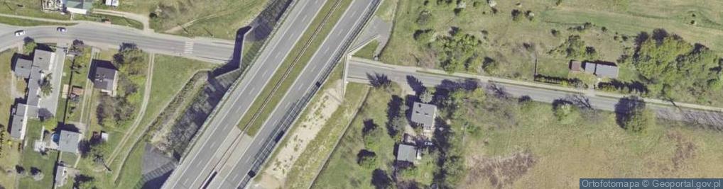 Zdjęcie satelitarne Akacjowa ul.