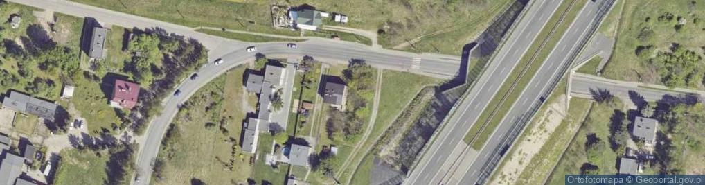 Zdjęcie satelitarne Akacjowa ul.