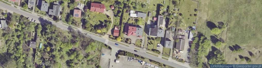 Zdjęcie satelitarne Akacjowa ul.
