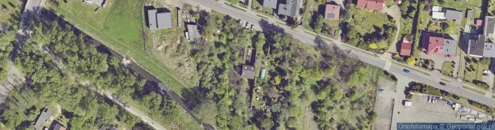 Zdjęcie satelitarne Akacjowa ul.