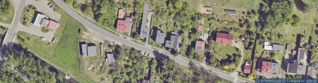 Zdjęcie satelitarne Akacjowa ul.