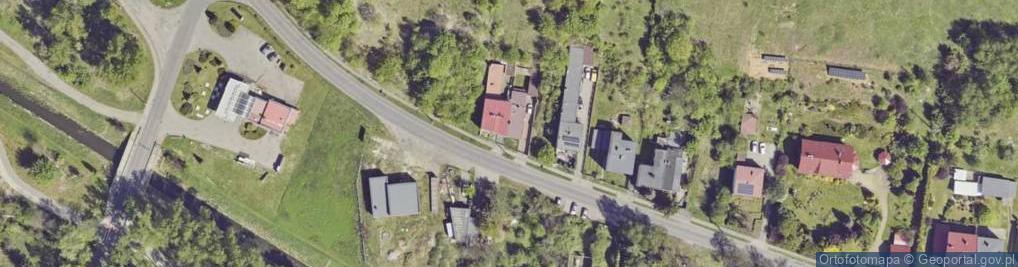 Zdjęcie satelitarne Akacjowa ul.